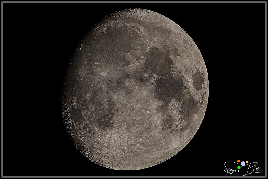 201226 Mond 90% beleuchtet