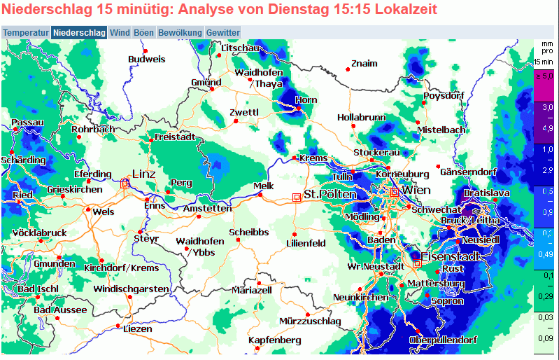 15:15 Regen