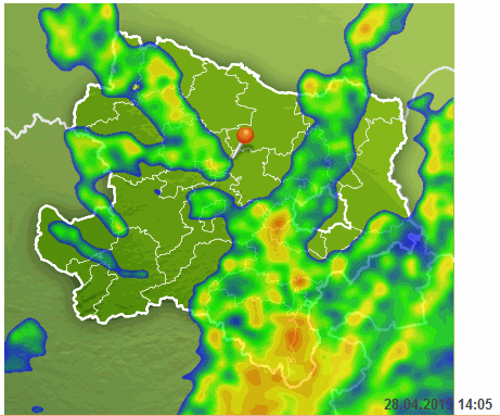 14:05  Wetterradar NÖ