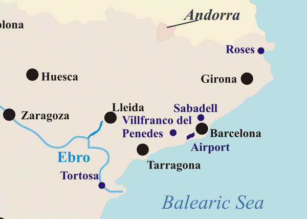 Map of Interest - Catalunia
