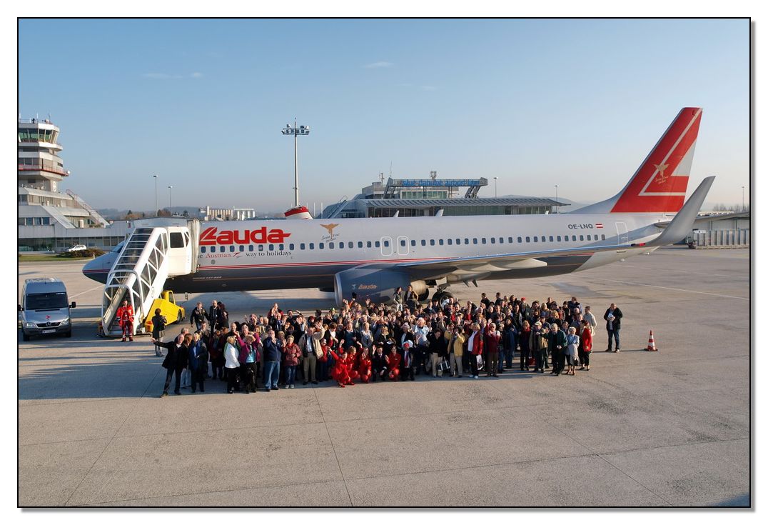 Gruppenbild TagesFLUG Venedig 2009